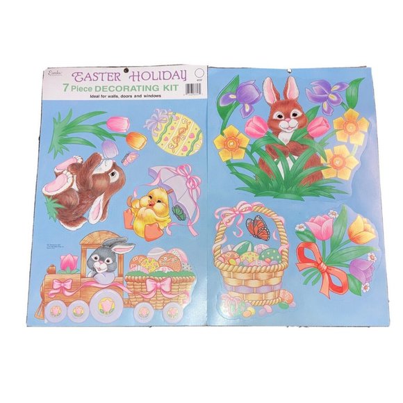 Eureka Holiday Vintage Eureka Paper Magic Group 7pc Easter Holiday